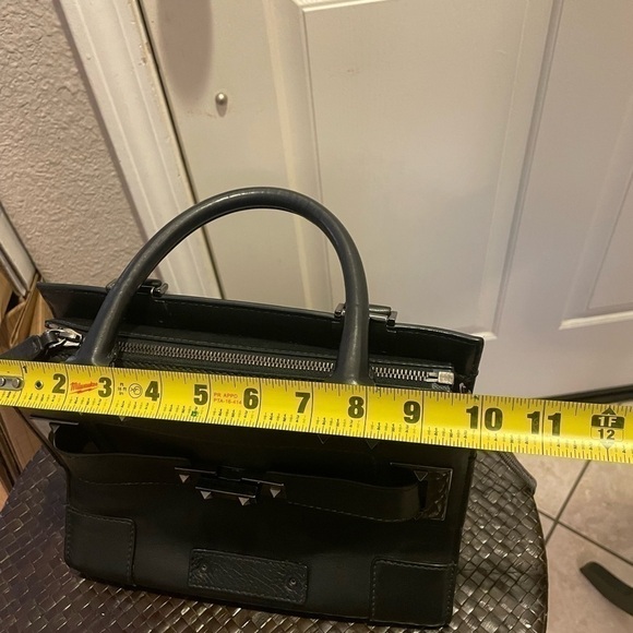 Authenticated Valentino Rockstud Mini Top Handle Bag - Picture 9 of 12